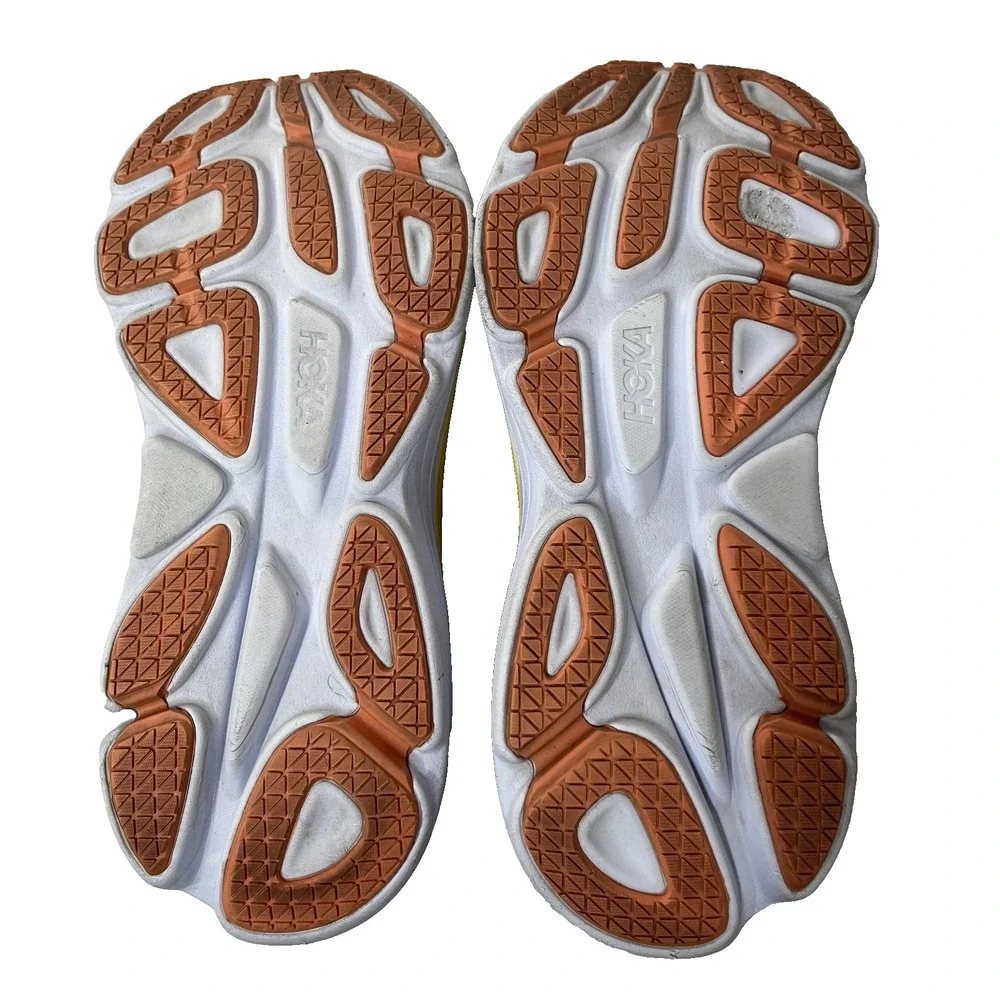 HOKA Bondi 8 Shoes Womens 11B / Men's 10B Cushioned Running Walking Trainers - Picture 14 of 15